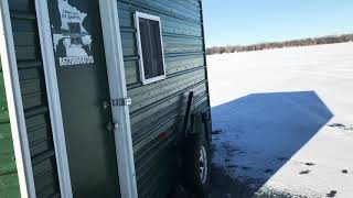 FishhouseIce shack Build Updates 2018 [upl. by Strepphon]