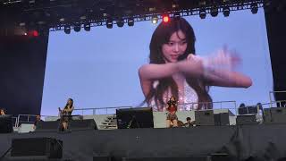 FANCAM 230610 aespa 에스파 performs Hold on Tight at Gov Ball 2023 [upl. by Oigufer]