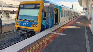 Train Trip from Berwick to Cranbourne Frankston Station Skyrail between Dandenong and Caufield [upl. by Aseuqram554]