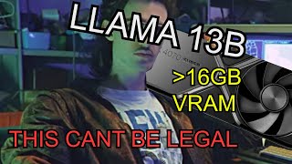 How to Install llama13b on ChatRTX with low vram [upl. by Fiorenza]