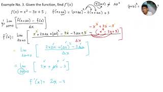 15 Derivatives using Increment Method [upl. by Alathia]