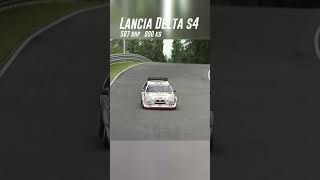 Henri Toivonens Group B Lancia Delta S4 singing at Nordschleife AssettoCorsa [upl. by Kerk]