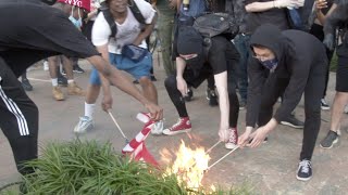 Arrests as DC activists march in solidarity with Minneapolis protesters  5292020 [upl. by Tina]