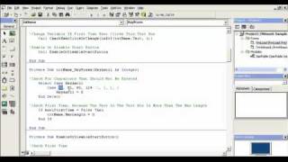 Video 43 VB 6 Programming Winsock TCPIP Multiclient Chat Room Part 1 [upl. by Oirom]