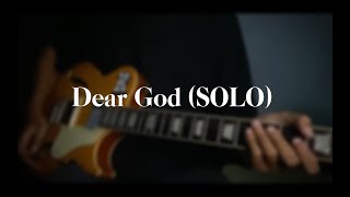 AVENGED SEVENFOLD  DEAR GOD  GUITAR SOLO COVER [upl. by Oilerua]