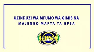 UZINDUZI WA MFUMO WA GIMIS NA MAJENGO MAPYA YA GPSA SIKU YA JUMAMOSI 21102023 JIJINI DODOMA [upl. by Berey621]