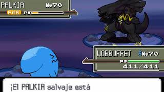 Pokémon Platinum Version Spanish  Catching Palkia [upl. by Netsirhc]