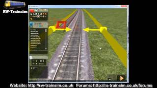 Railworks 2 how to lay 3rd rail [upl. by Estus]