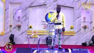 DIVINE TURNAROUND CONFERENCE 24 DAY 14 EVENING SESSION  APS COSMOS ADUGYAMFI [upl. by Tasia]