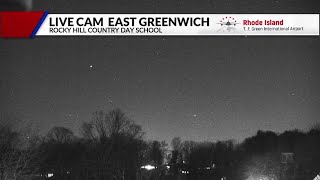 VIDEO NOW Meteor shower seen in East Providence sky [upl. by Sam]