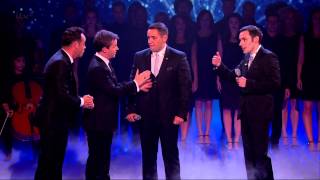 Richard and Adam  Britain s Got Talent Final Including egg throwing incident  Full HD [upl. by Dawaj]