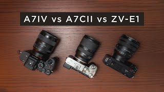 Sony A7CII Review vs ZVE1 vs A7IV  The Best Hybrid Camera [upl. by Witte]