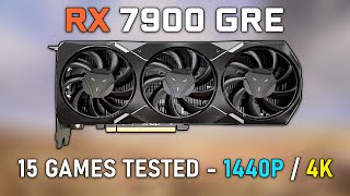 AMD RX 7900 GRE  Ryzen 7 7700X  4K Gaming on a Budget  Review  15 AAA Games Tested  1440P  4K [upl. by Eissak]