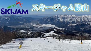 【SKIJAM】西日本最大級スキージャム勝山 法恩寺山山頂の360度の絶景がヤバい！ [upl. by Nallak983]