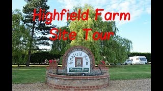 Cambridgeshire  Highfield Farm Touring Park Tour [upl. by Huppert]