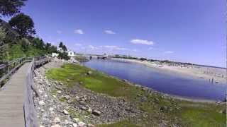 Southern Maine Coast Tour Kittery to Old Orchard Beach [upl. by Anikes]