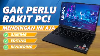 Laptop GAMING serba BISA Review LENOVO LEGION 5 PRO Indonesia [upl. by Jenesia]