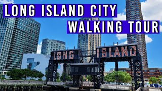 Gantry Plaza State Park  Long Island City  Queens New York Walking Tour [upl. by Bjorn330]