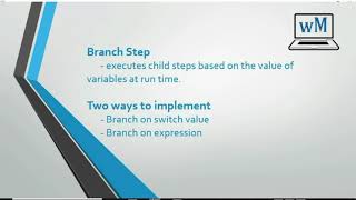 Branch Step in webMethods 10x  How to use branch step in flow service  Learning webMethods [upl. by Balbinder]