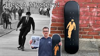 Turning the 1965 Mystery Skater into a Leather Wrapped Skateboard Deck [upl. by Cressy]