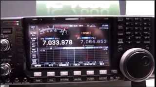 IC 7600  NEW ICOM TRANSCEIVER [upl. by Leiram]