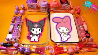 Mezclando Kuromi VS My Melody en Slime  Supermanualidades [upl. by Auqcinahs197]