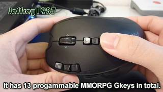 REVIEW Logitech G700 Wireless Gaming Mouse [upl. by Capps]