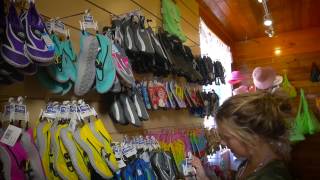 Coconuts Gift Shop at De Palm Island Aruba [upl. by Allebasi189]