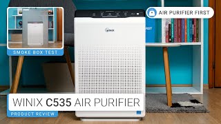 Winix C535 Winix Zero Air Purifier Review Performance Test and Smoke Box [upl. by Tyre107]