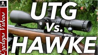 UTG vs Hawke Air Rifle Scopes [upl. by Collbaith]