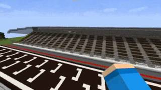 Minecraft Race Track Build [upl. by Poulter]