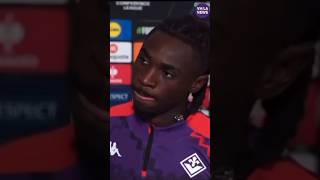 Moise Kean interview after Conference match [upl. by Adnoraj]