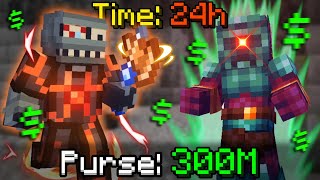 How I Got 300 MILLION Coins in 24 Hours  Hypixel Skyblock [upl. by Schreib]