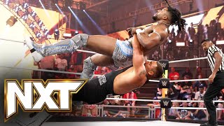 Bron Breakker hits Carmelo Hayes with another Spear WWE NXT highlights May 9 2023 [upl. by Nauhs]