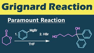 グリニャール反応Grignard Reactionの反応機構【アルキル基の導入】 [upl. by Noe]