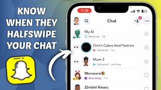 How to Know When Someone Half Swipe Your Chat on Snapchat [upl. by Kuhn]