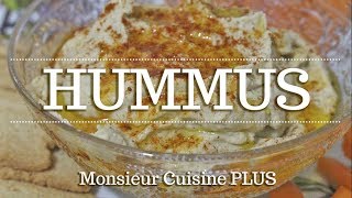 Como hacer Hummus con Monsieur Cuisine Plus  Ingredientes entre dientes [upl. by Bainbrudge]