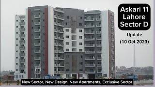 Askari 11 Lahore Sector D Apartments  Update 10 Oct 2023 [upl. by Amahs]