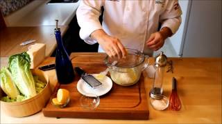 Chef Mike Benningers NEW AND IMPROVED Caesar Salad Recipe [upl. by Glasgo]