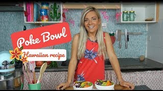 POKE BOWL  HAWAIIAN RECIPE [upl. by Nodnart]