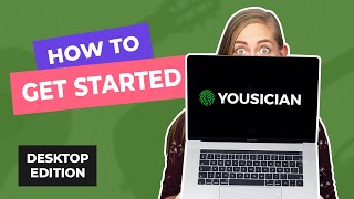 Yousician Howto How To Get Started Desktop Edition [upl. by Aivata]