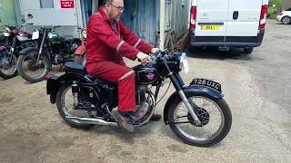 1952 Matchless G3LS 350cc at Andy Tiernans 08856MCH [upl. by Pickford]