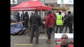 Le personnel technique du chauffage urbain SCDCEngie de Chambéry en grève [upl. by Marja]