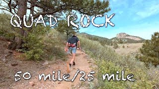 Quad Rock 5025 mile trail races 2024 [upl. by Shepley]