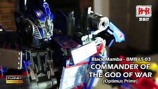 UnboxingReview  Black Mamba  BMB LS03 Oversize MPM Optimus Prime [upl. by Sosthenna]