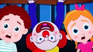 Upside Down Clown  Schoolies  Fun Cartoon Videos for kids [upl. by Jew]