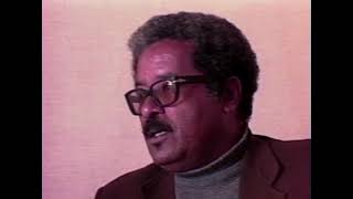 Professor Mesfin Woldemariam speaking about the situation in Ethiopia January 1988 [upl. by Ferretti]