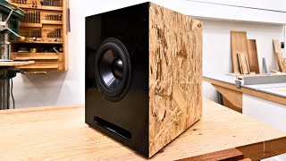 Making A Powered Sub Woofer  High Quality Bass  DIY Speaker [upl. by Asuncion]