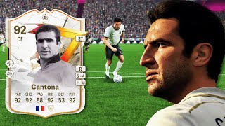 92 GOLAZO ICON CANTONA SBC PLAYER REVIEW  EA FC 24 ULTIMATE TEAM [upl. by Liuka]