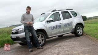 Dacia Duster review offroad  Auto Express [upl. by Einatsed]